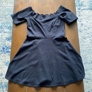 Off the shoulder dress